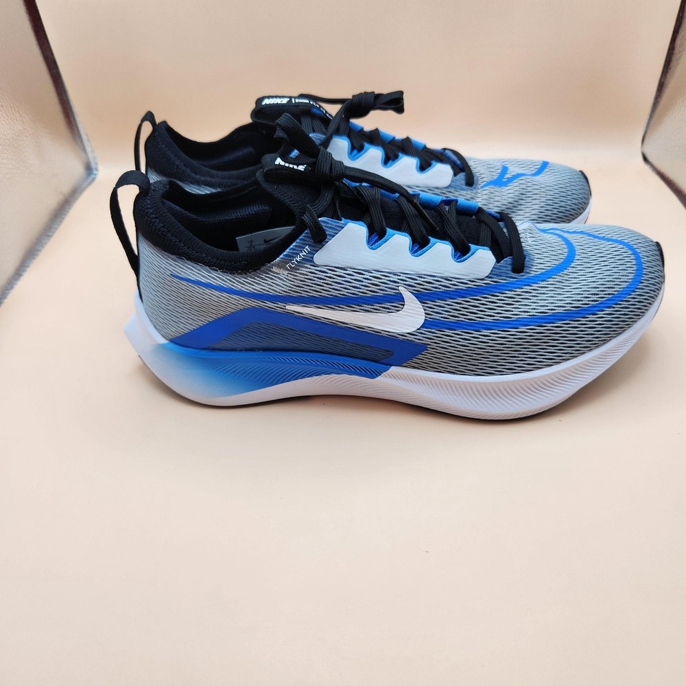 Nike Zoom Fly 4 Shoes Mens Size 9 Wolf Grey Photo Blue Sneakers CT2392-005
